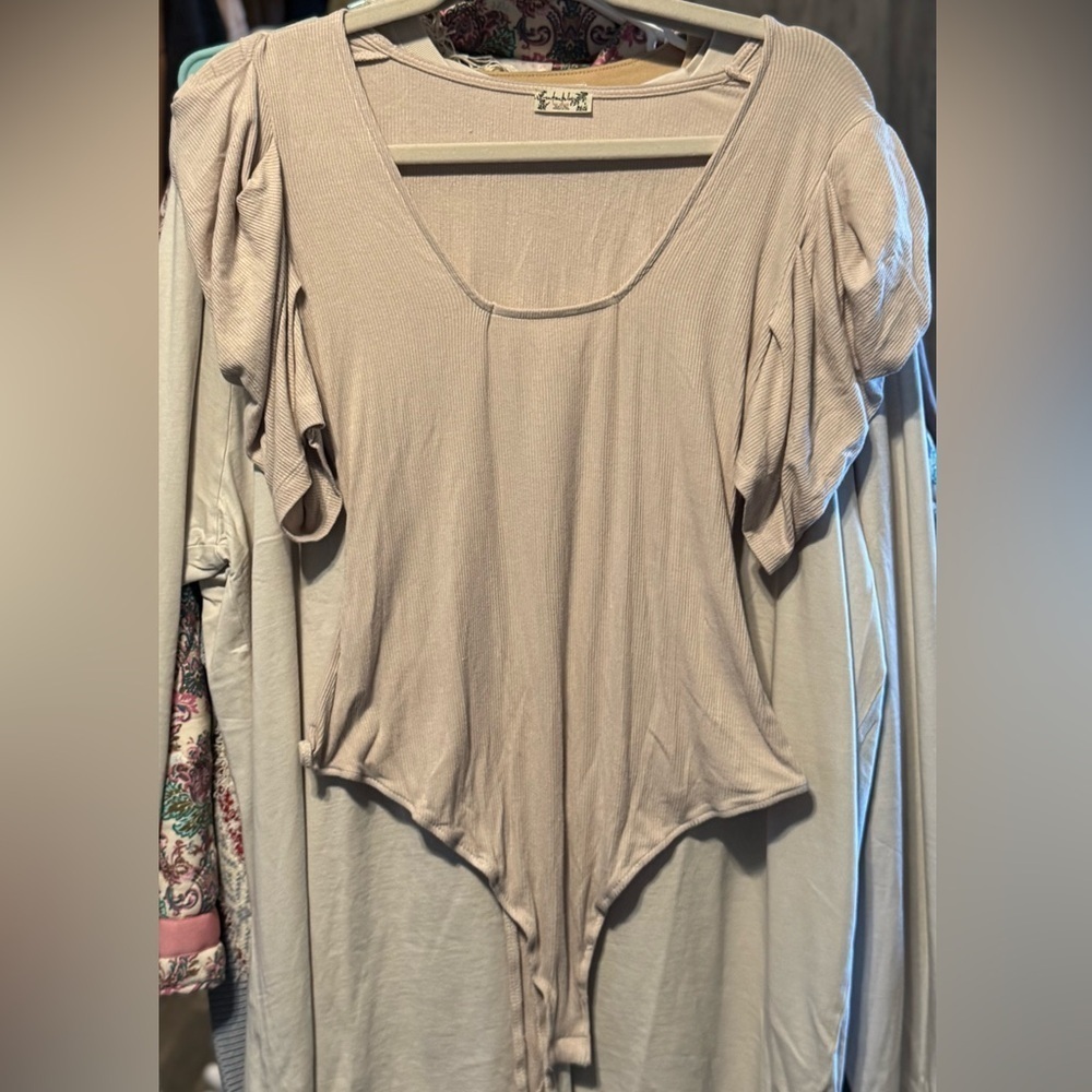 Intimately Free People Beige Women's Bodysuit